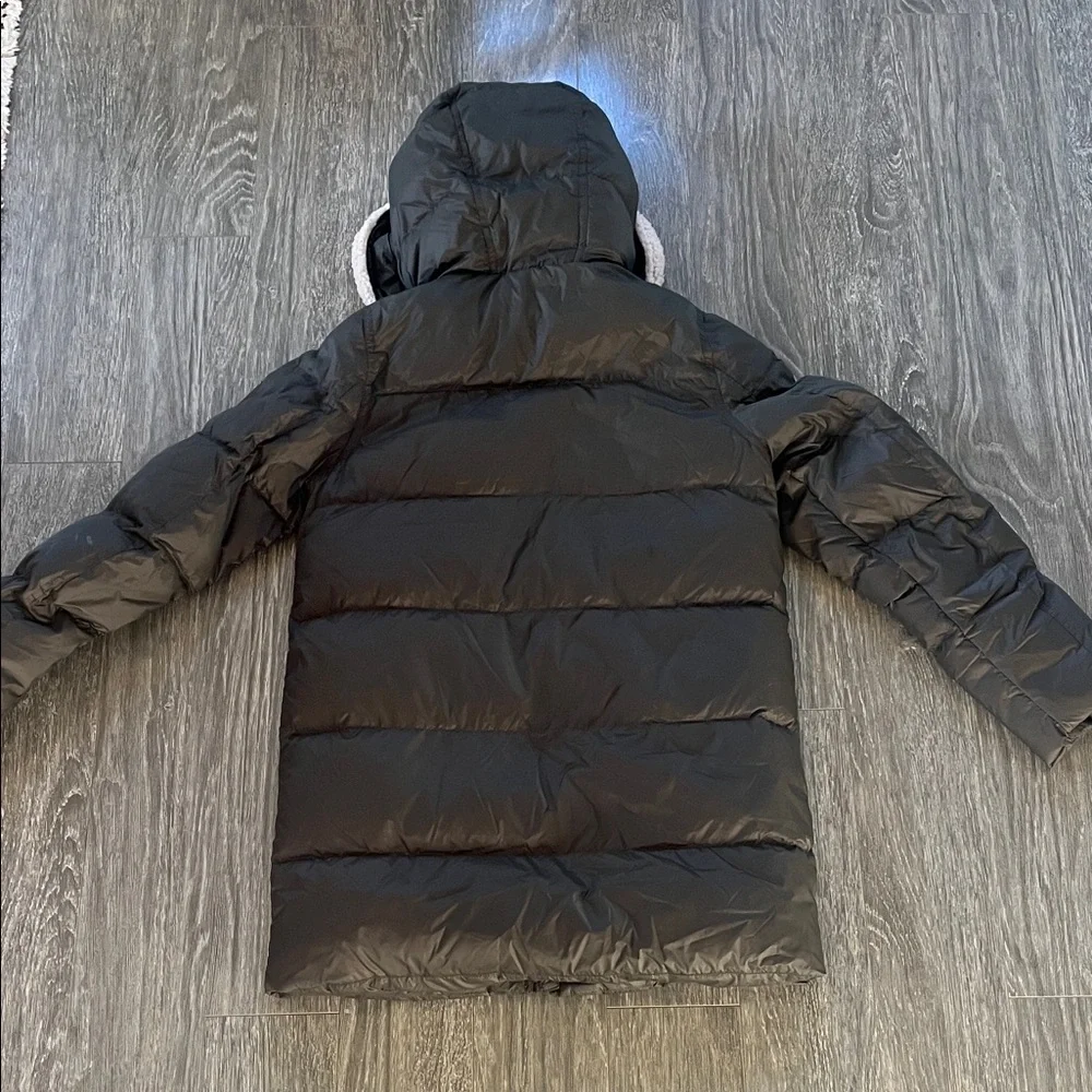Eddie Bauer Eastlake Parka Down Jacket Dark Green Womens New with Tags - Picture 5 of 6